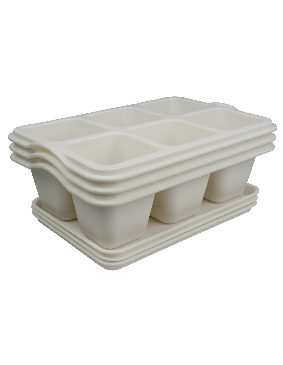 Set maceta con sistema automático de riego Set maceta con sistema automático de riego