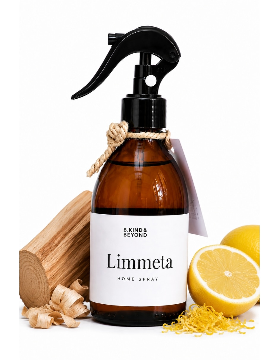 Spray textil aerosol y ambientador de aroma lima