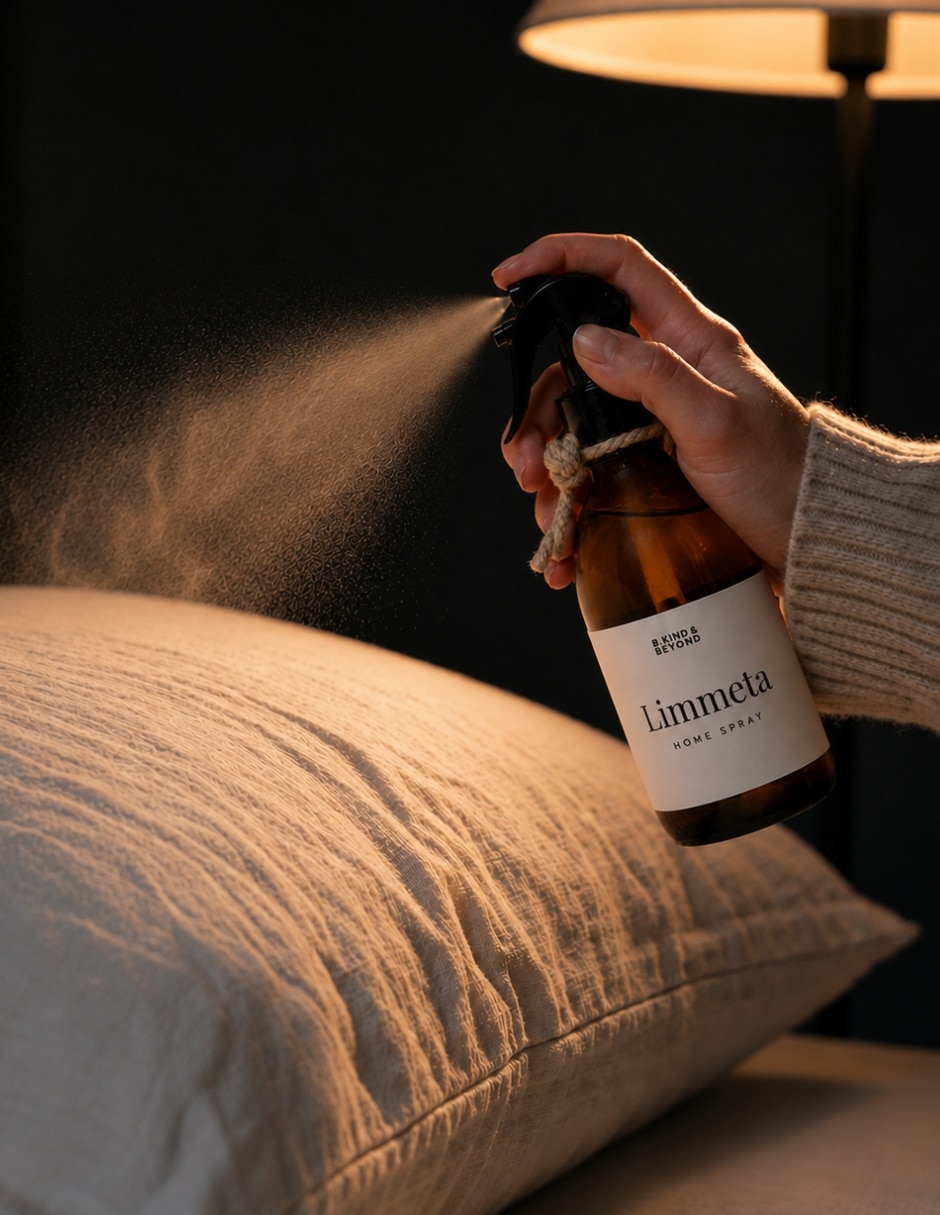Spray textil aerosol y ambientador de aroma lima