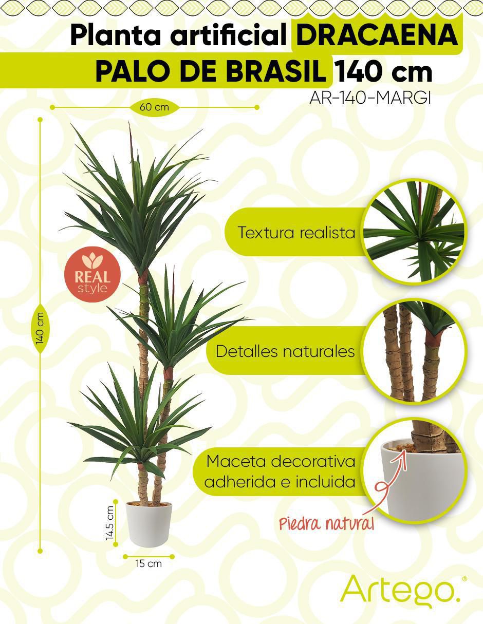 Palo de Brasil artificial 9