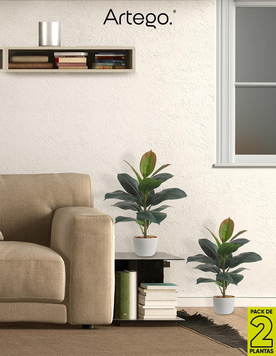 Ficus artificial con maceta 6