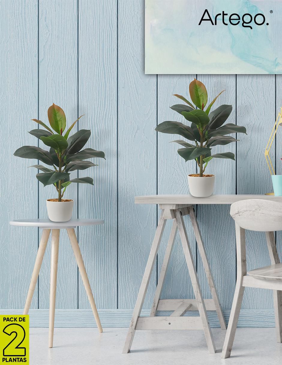 Ficus artificial con maceta 7