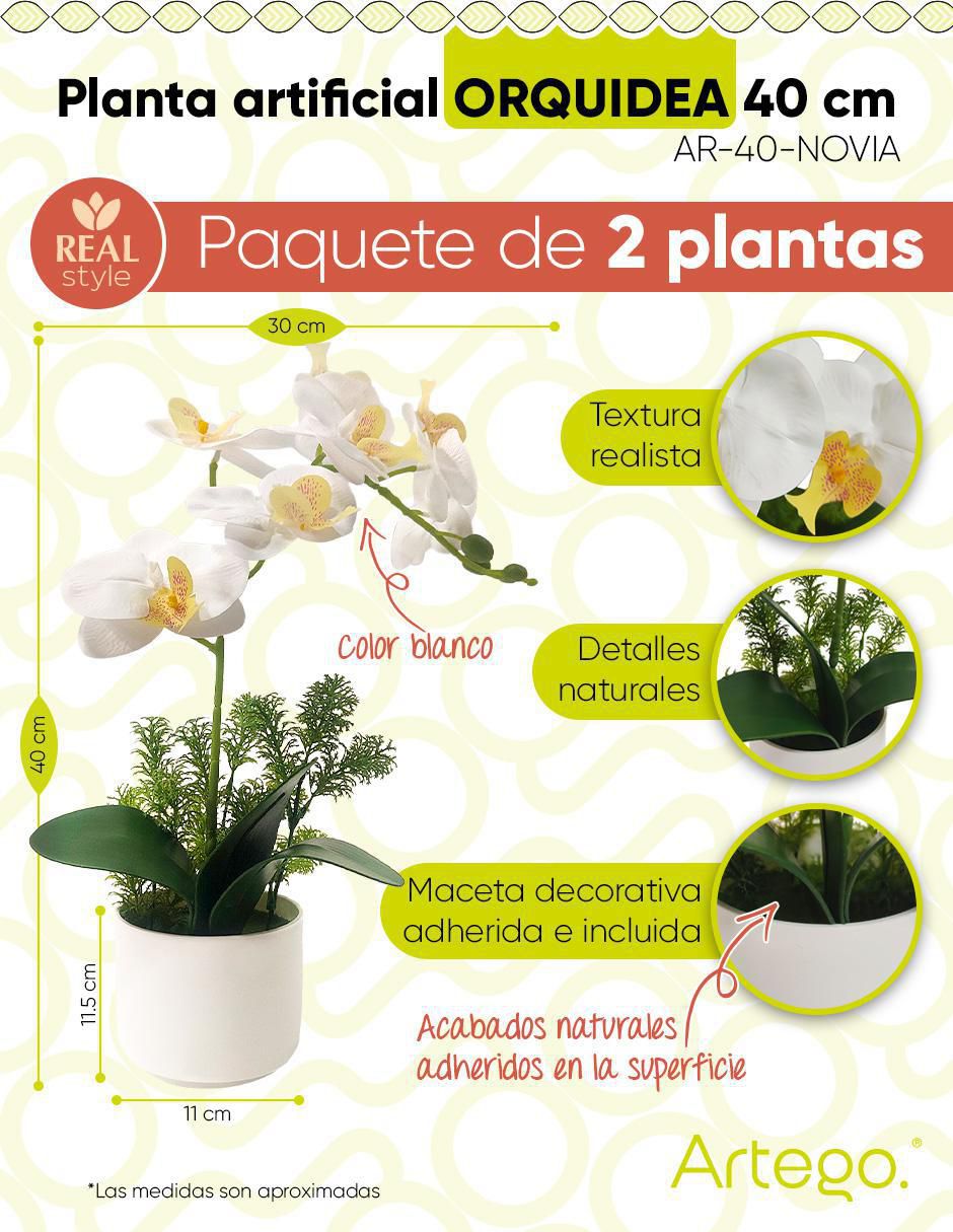 Orquídea artificial 9