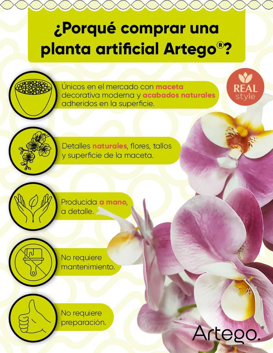 Orquídea artificial 7