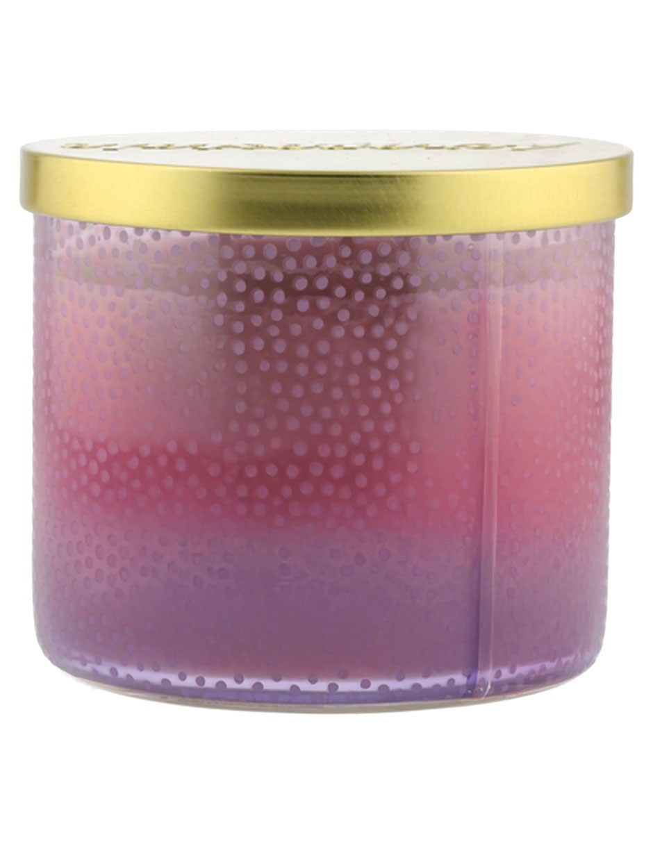 Vela vela con tapa aroma blueberry cheesecake 4