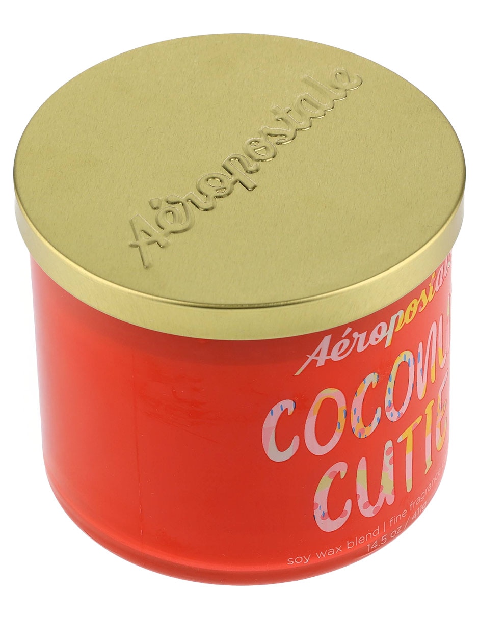 Vela vela con tapa aroma coconut cutie 3