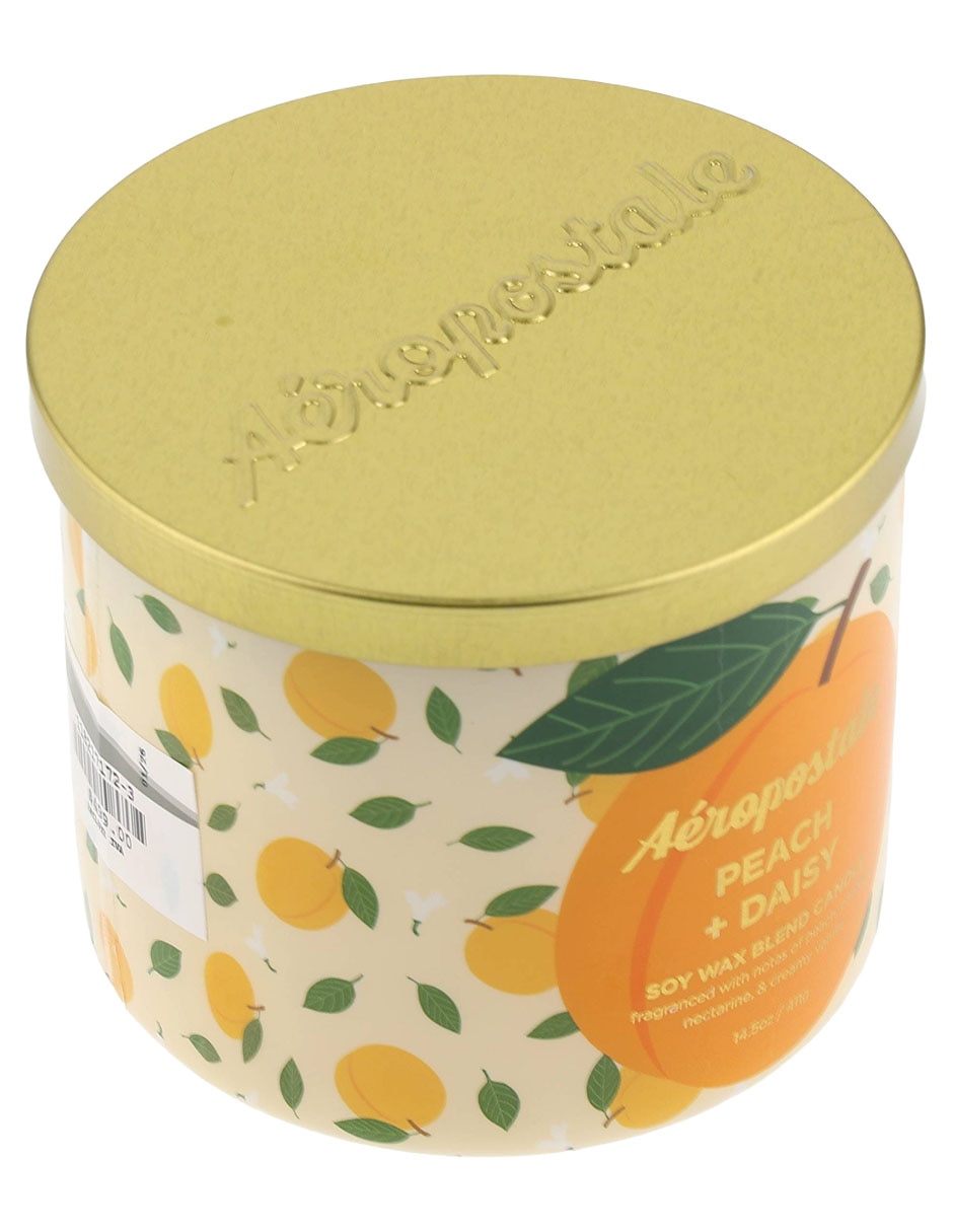 Vela vela con tapa aroma peach & daisy 3