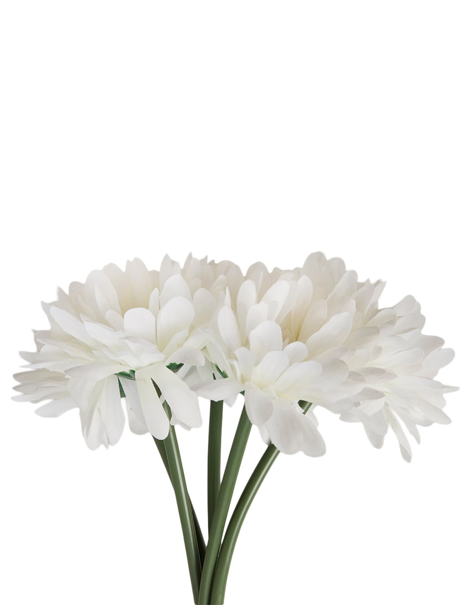 RAMO GERBERA, 31 CM, BLANCO 2