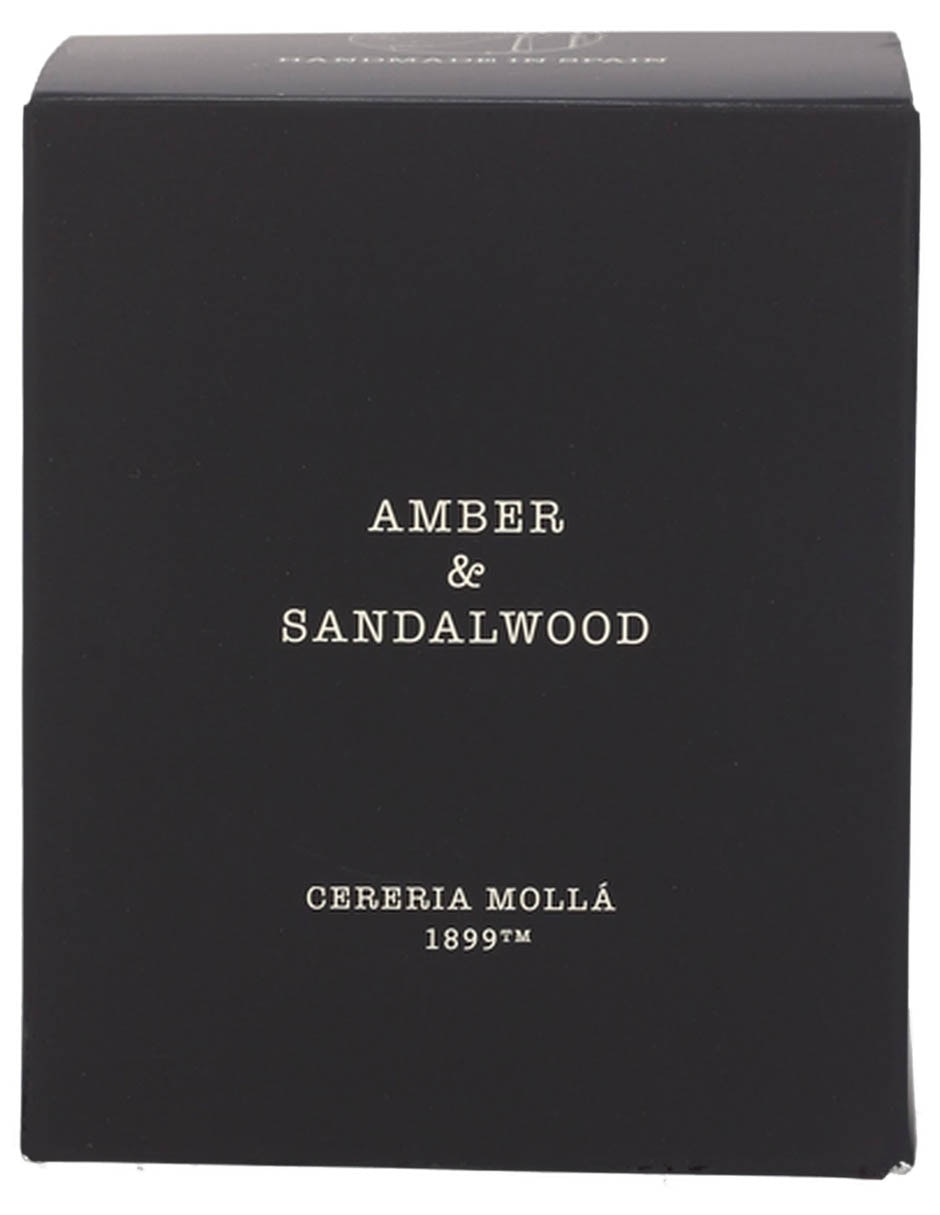 Vela con tapa aroma amber y sandalwood Vela con tapa aroma amber y sandalwood