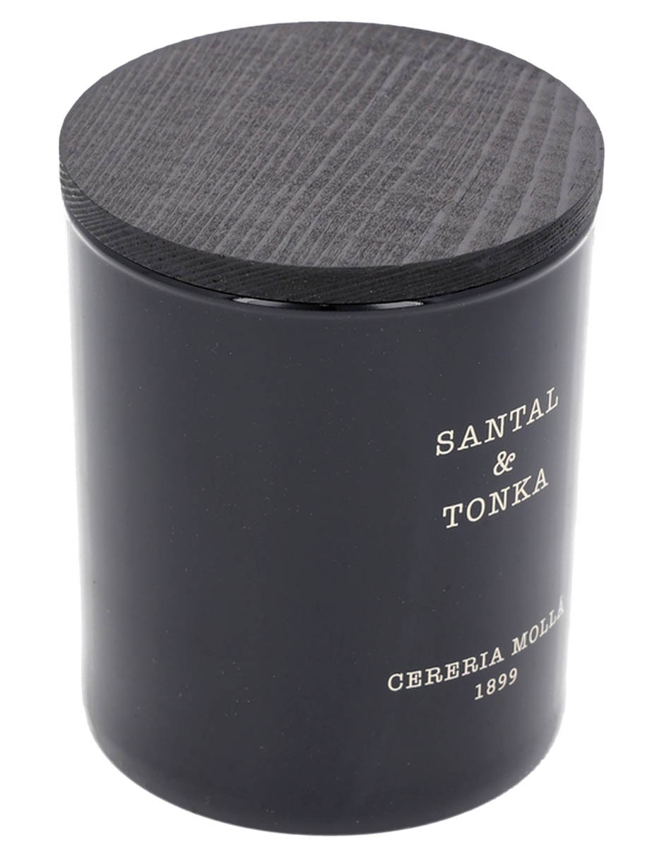 Vela con Tapa Cereria Mollá Aroma Santal Tonka
