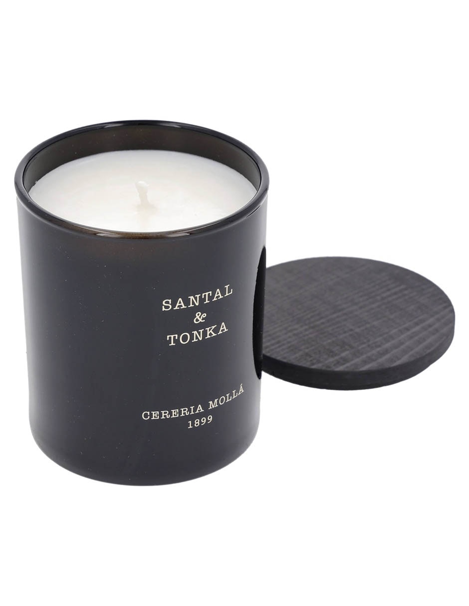 Vela con Tapa Cereria Mollá Aroma Santal Tonka