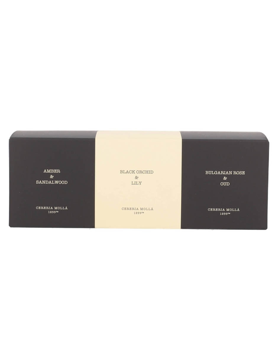 Set vela aromática 3 piezas