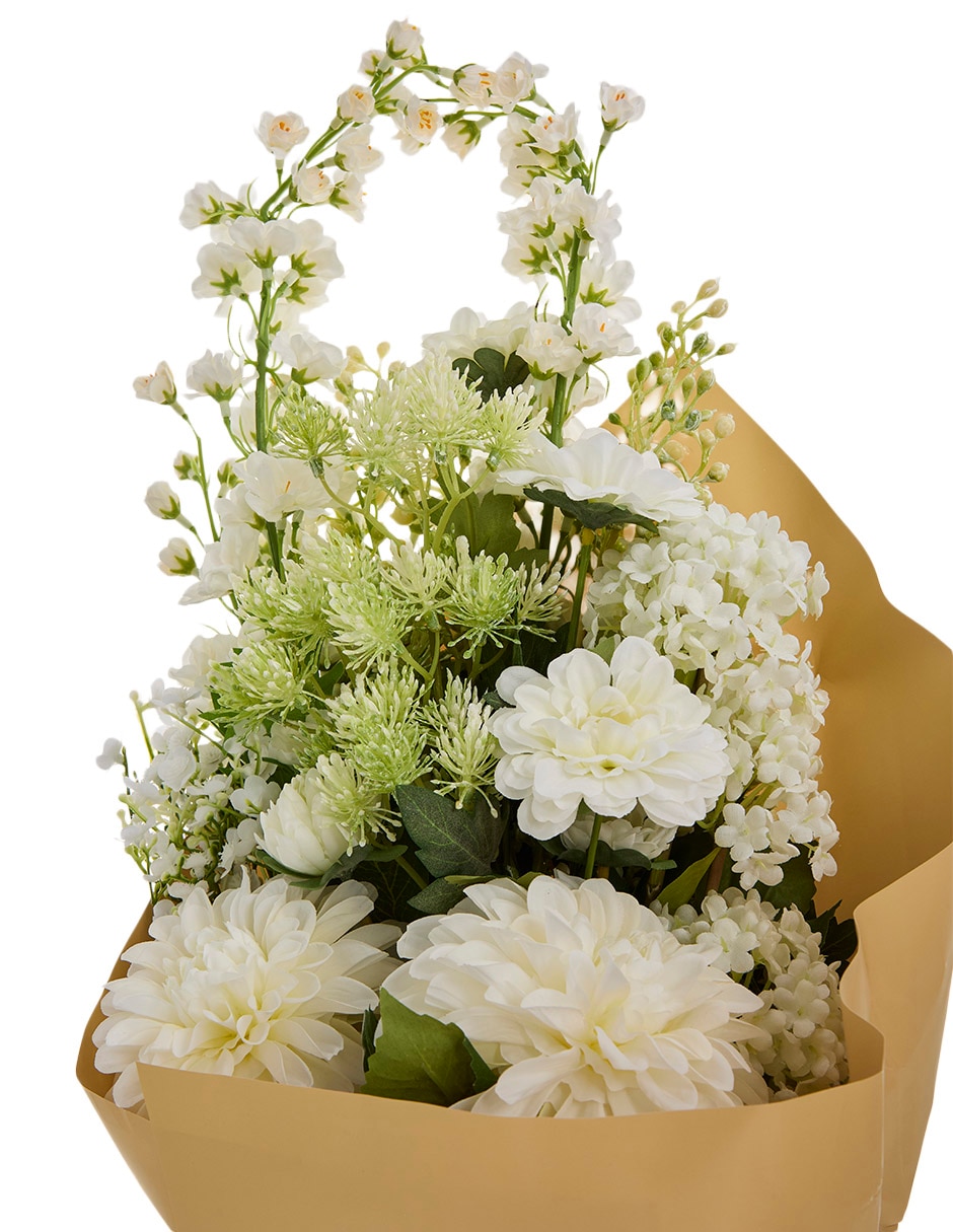 PREELABORADO FLORES MIXTAS, BLANCO 2