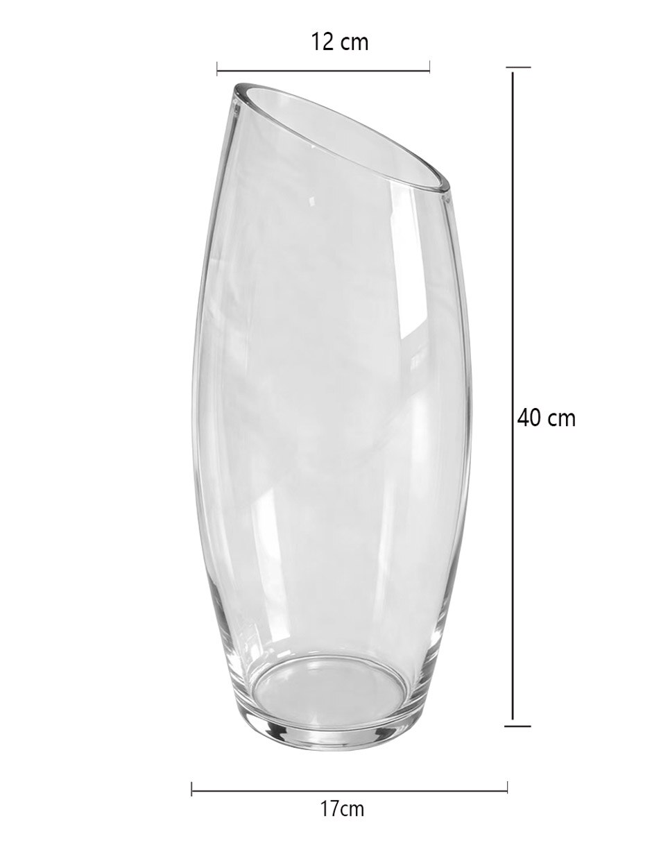 Florero de vidrio