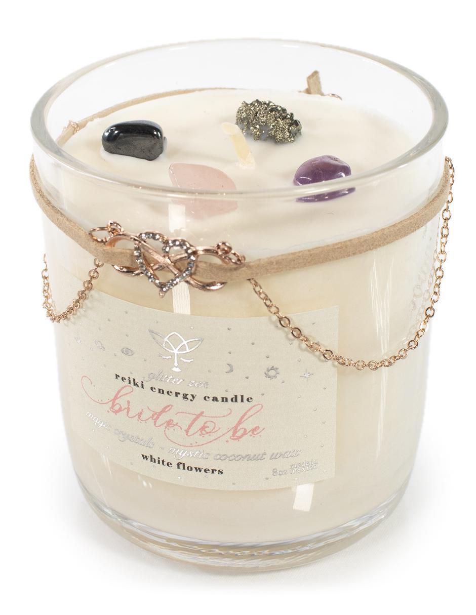Vela aromática Glitter Zen Bride to Be aroma floral
