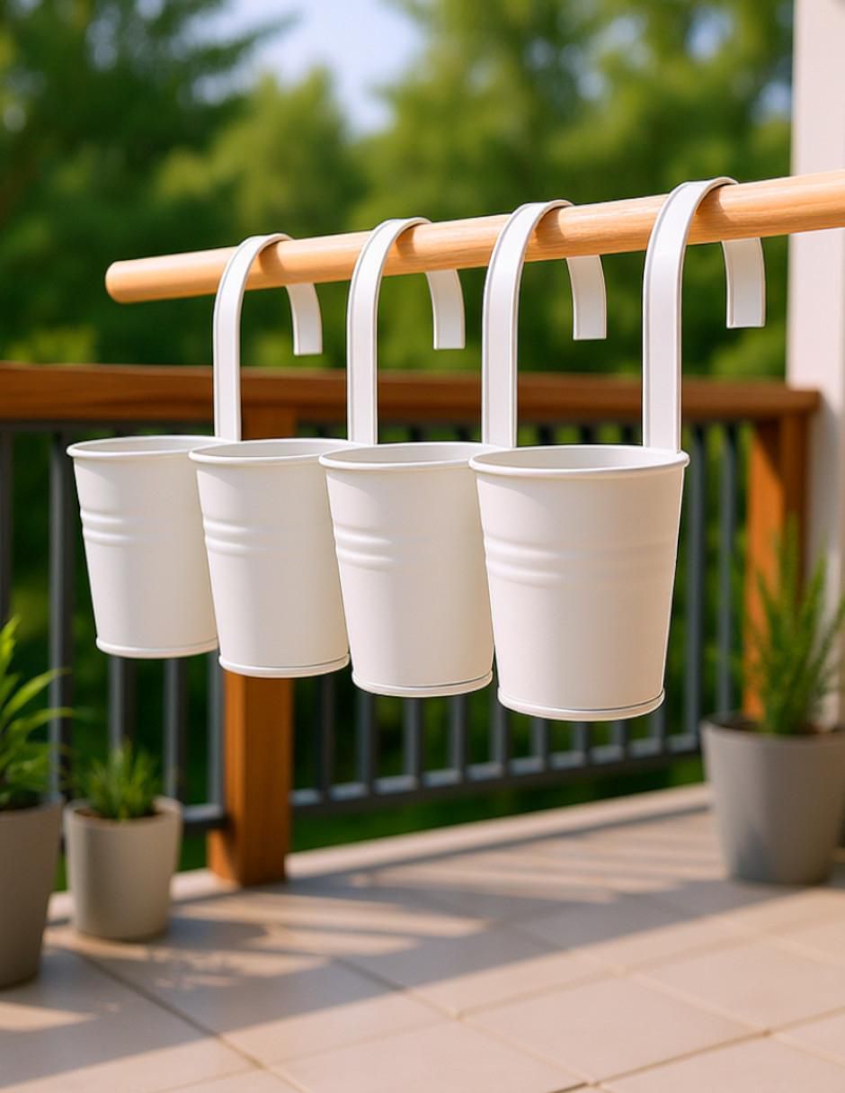 Set maceta galvanizadas de acero inoxidable 2