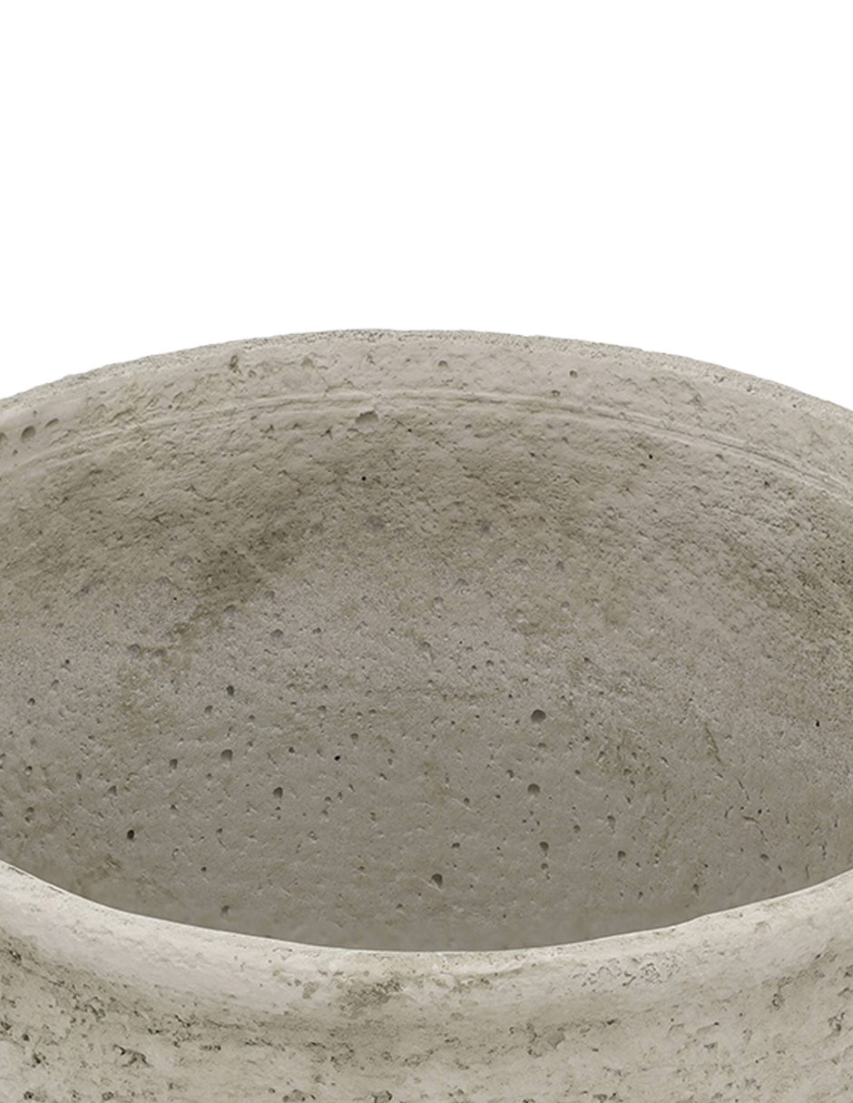 Maceta de cemento