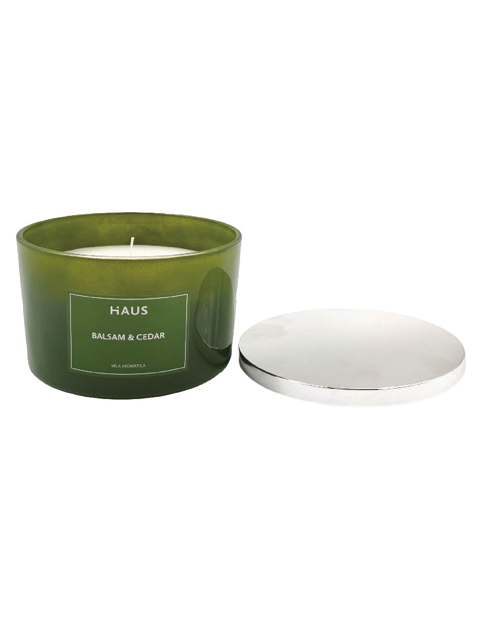 Vela aromática aroma cedar forest 2
