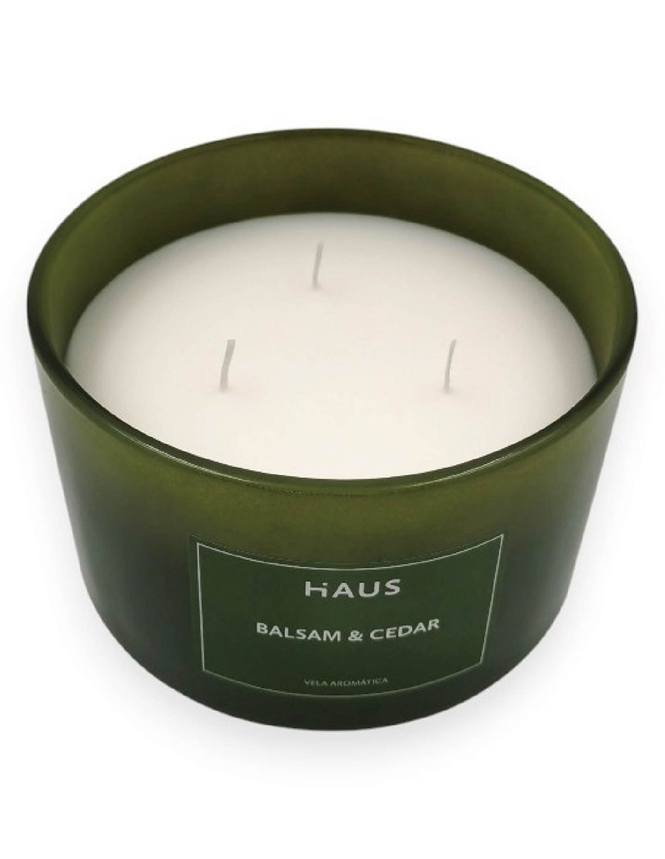 Vela aromática aroma cedar forest 3