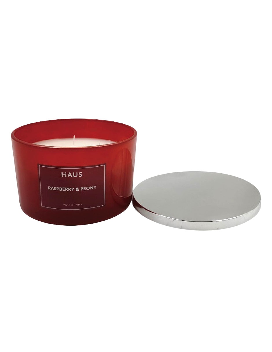 Vela aromática aroma frambuesa 2