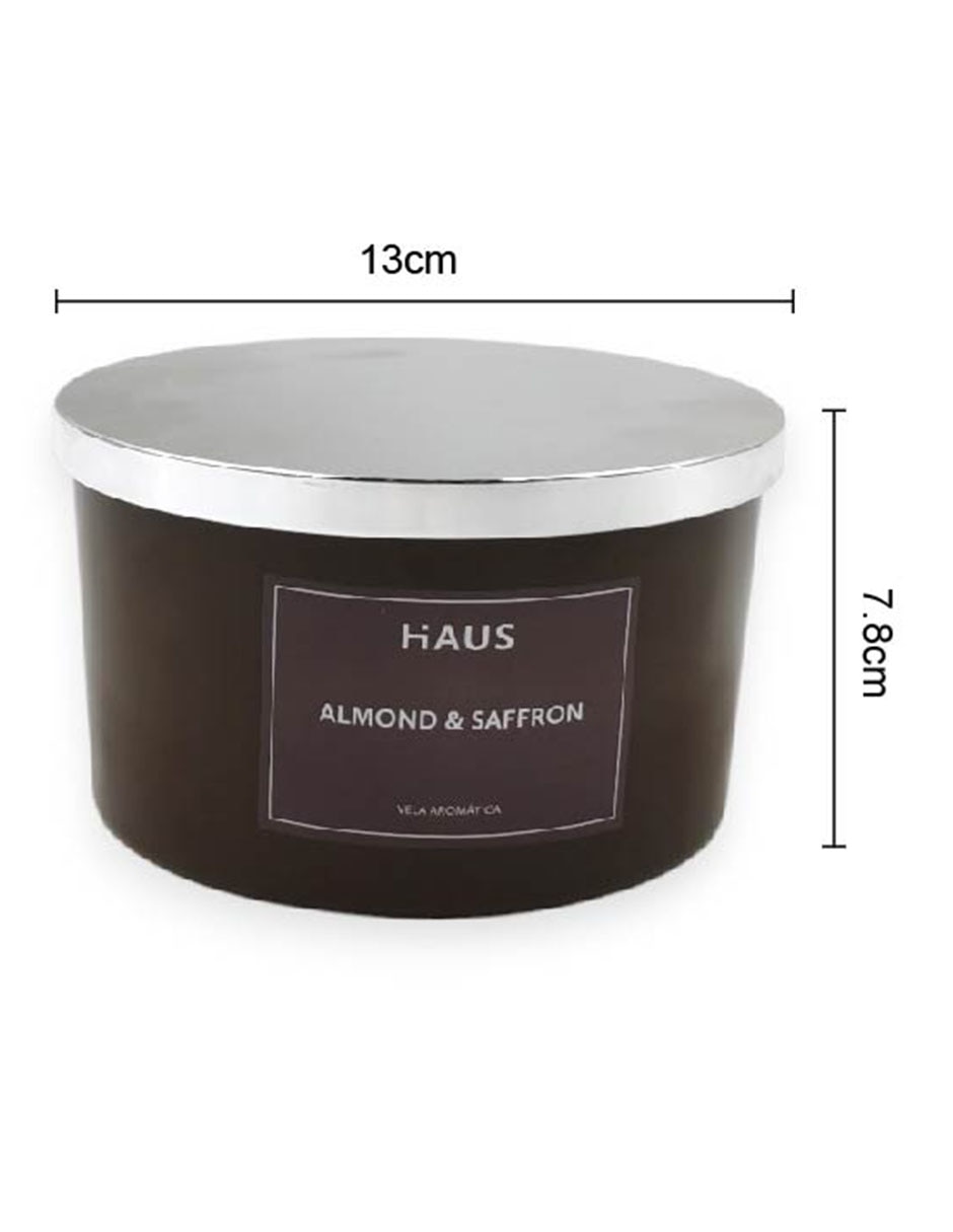 Vela aromática aroma almendra 6