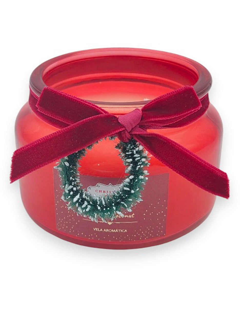 Vela aromática aroma coco 4