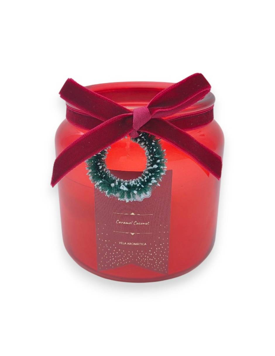 Vela aromática aroma coco 4