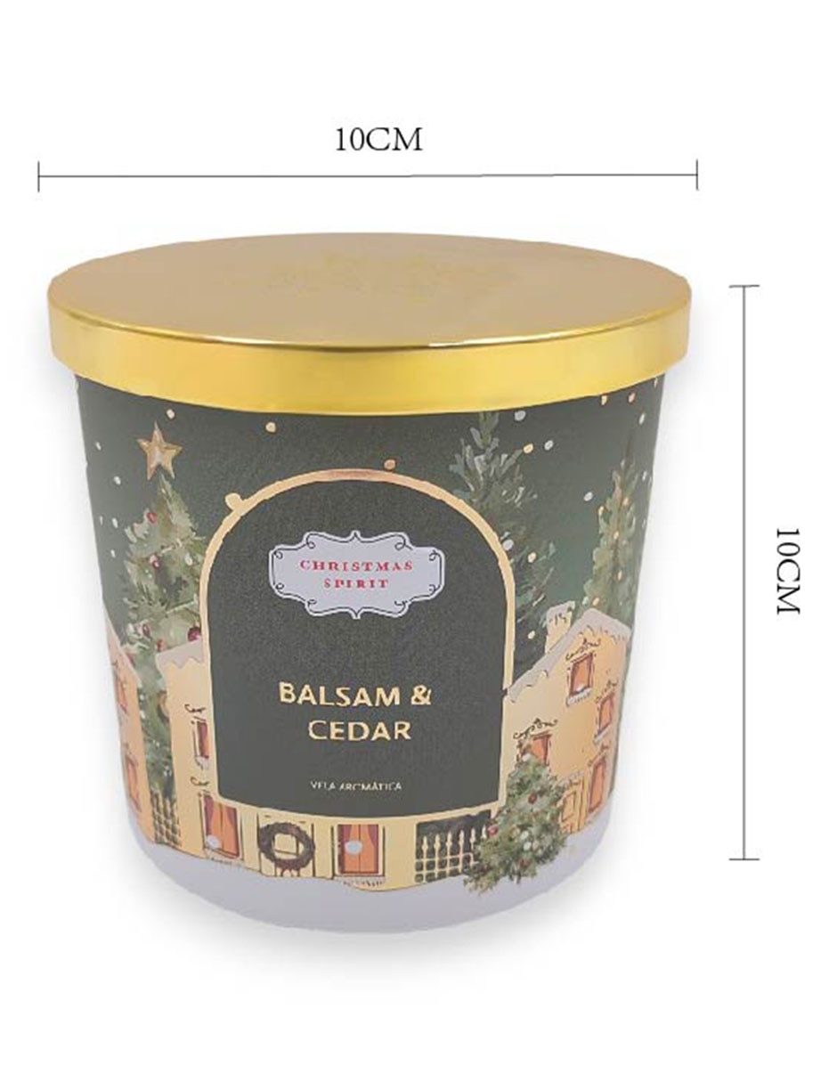 Vela aromática aroma christmas tree 6
