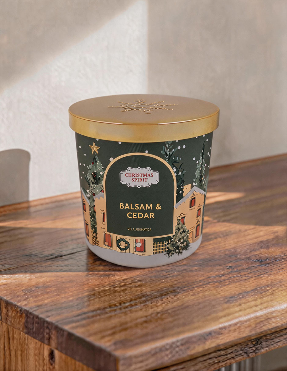 Vela aromática aroma christmas tree 2
