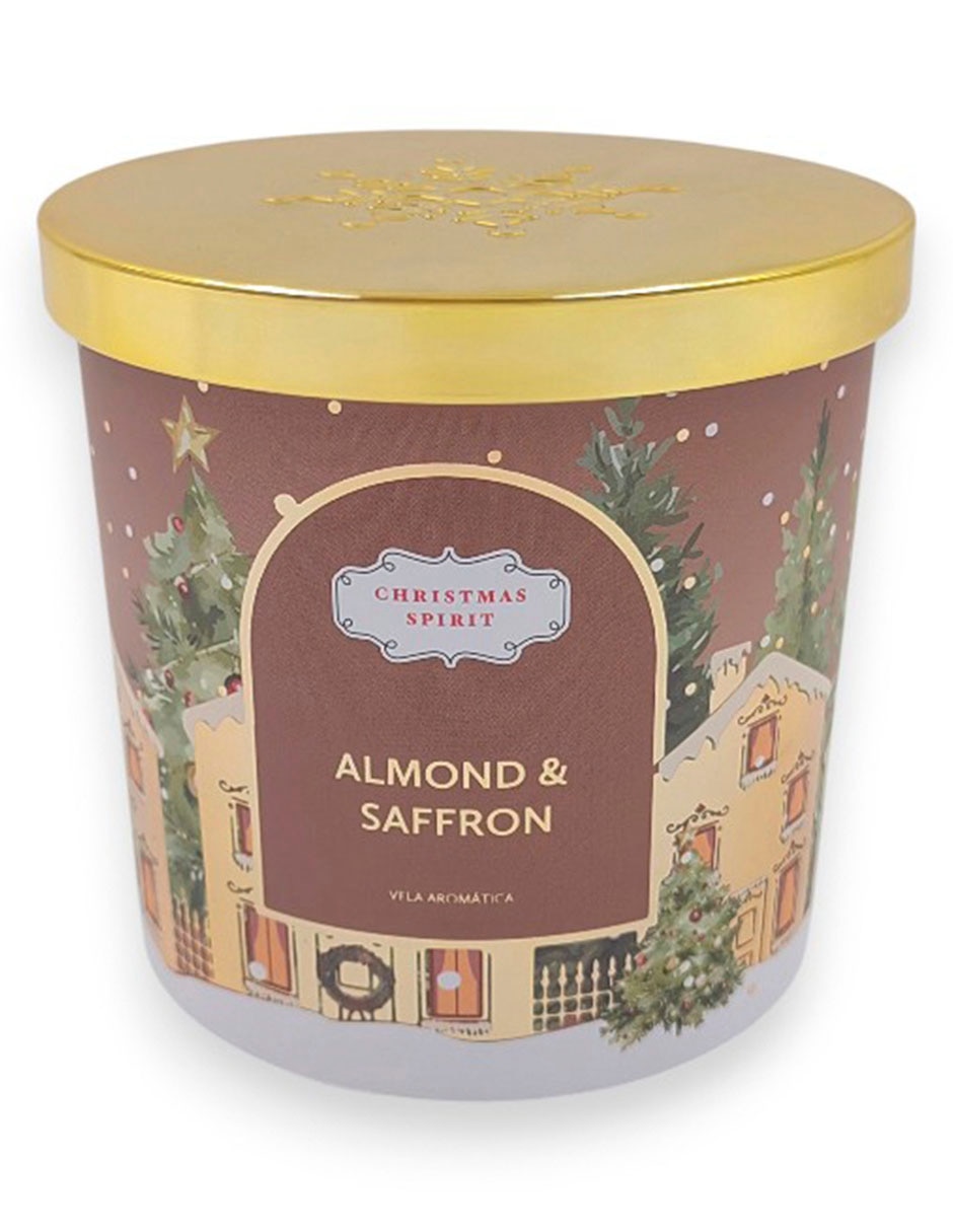 Vela aromática aroma almendra