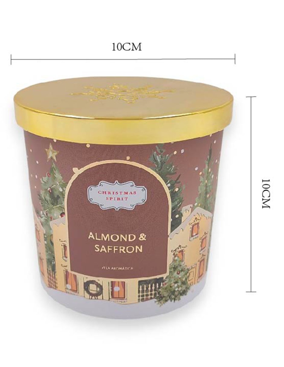 Vela aromática aroma almendra 6