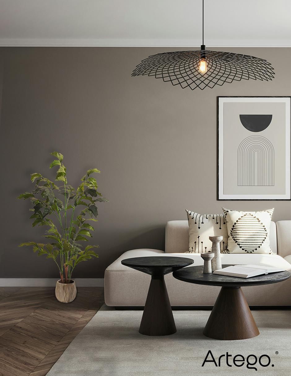 Planta palmera Caryota Fishtail 130 cm con maceta 5