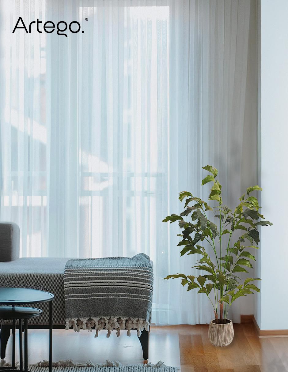 Planta palmera Caryota Fishtail 130 cm con maceta 7