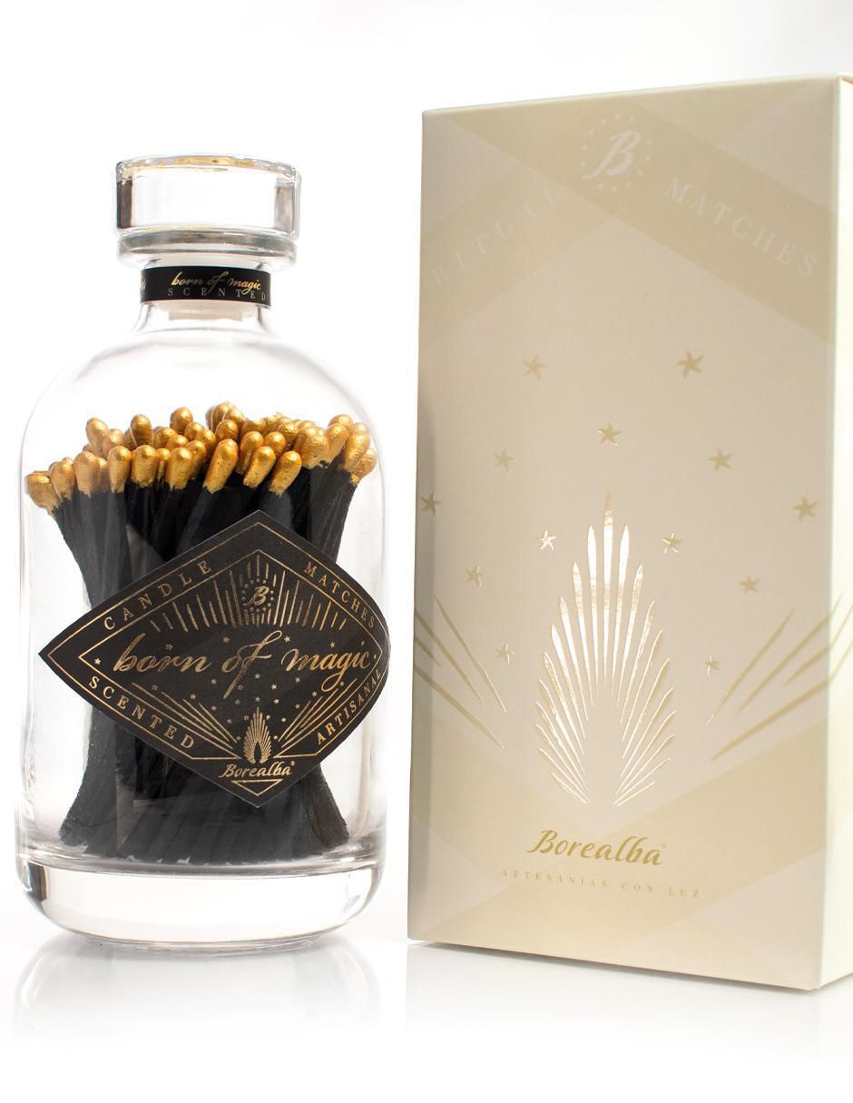Kit de vela Mystic Bundles 3 piezas aroma maderas finas