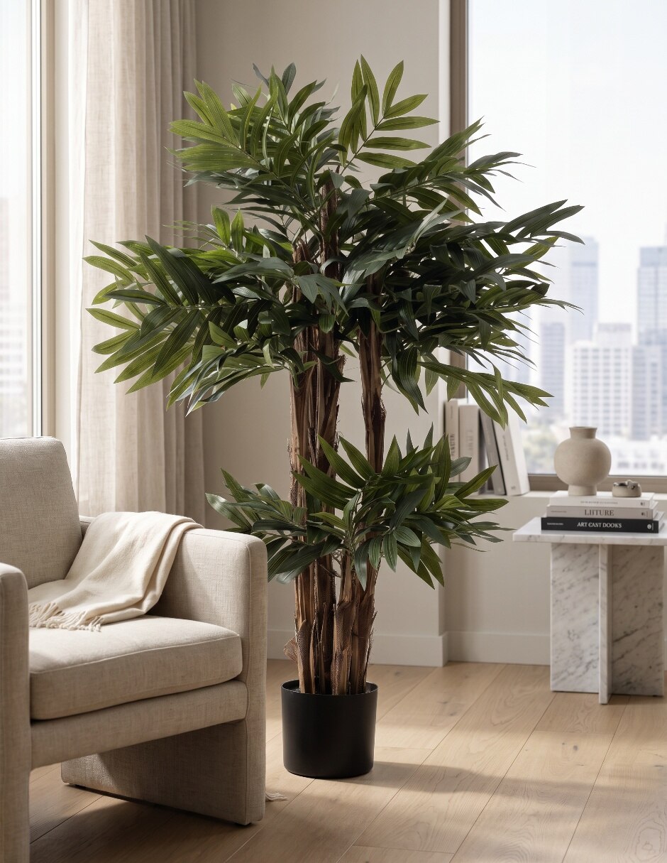 Árbol bambú 120 cm con maceta 5