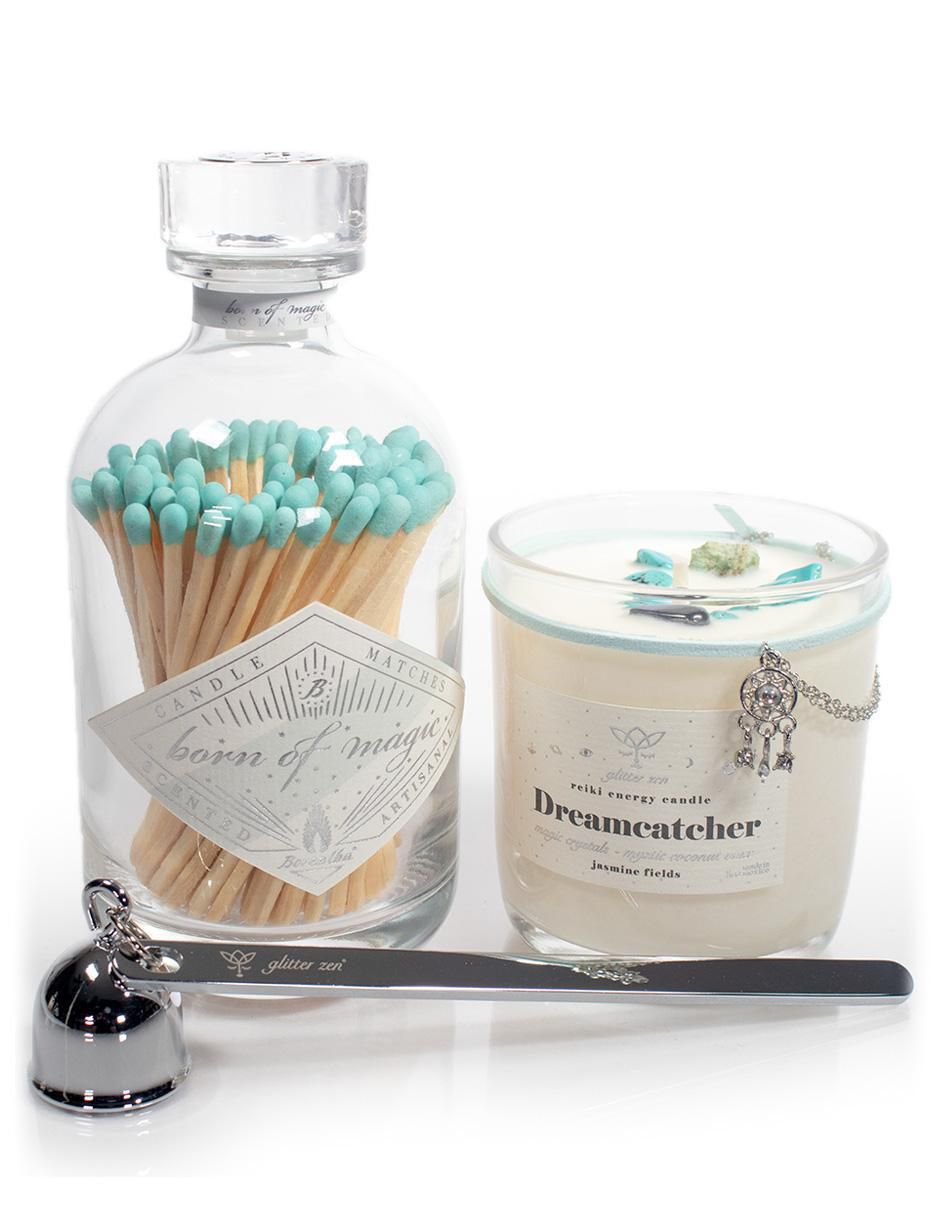 Kit de vela aromática 3 piezas aroma jazmín