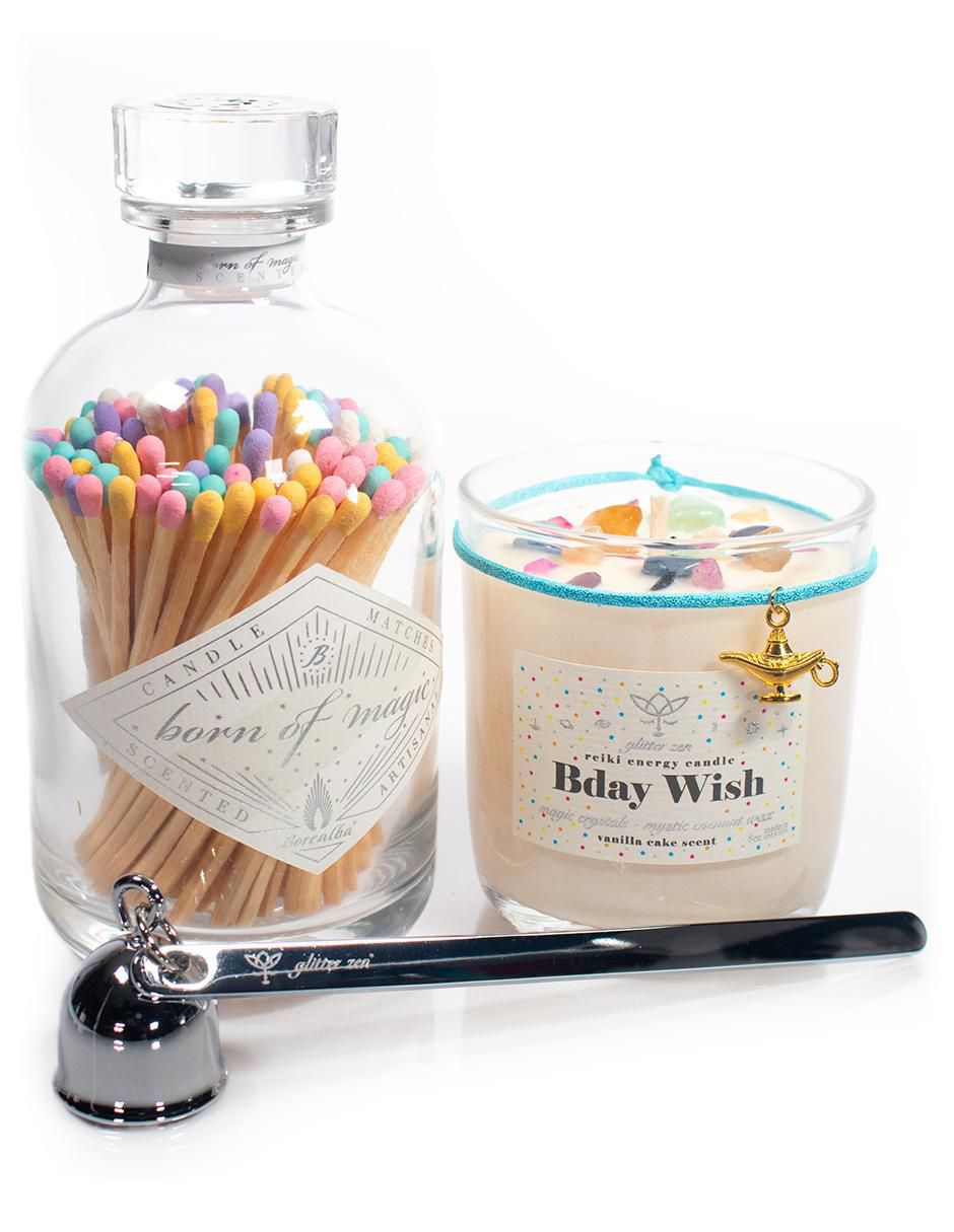 Kit de vela aromática 3 piezas aroma vainilla Kit de vela aromática 3 piezas aroma vainilla