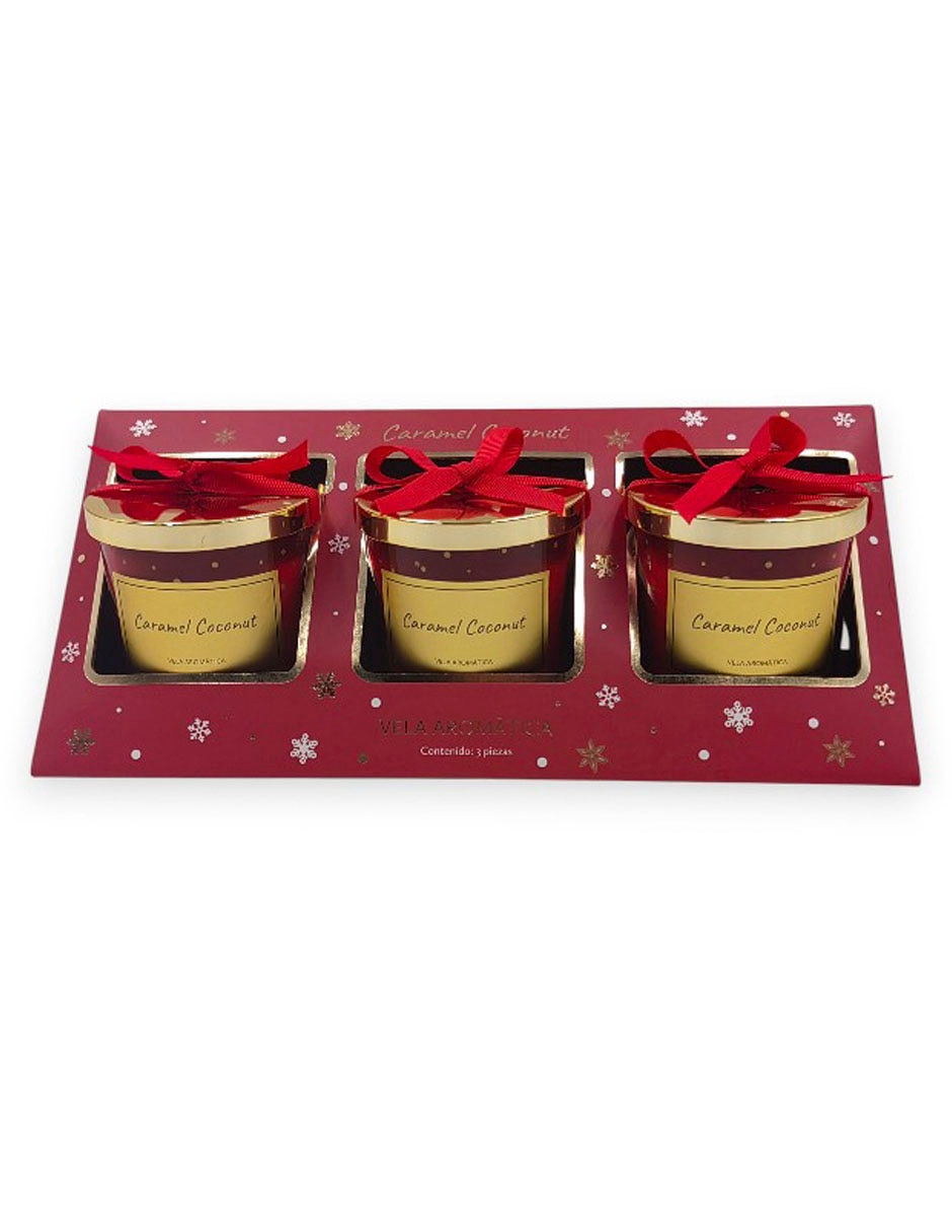 Vela aromática aroma caramelo