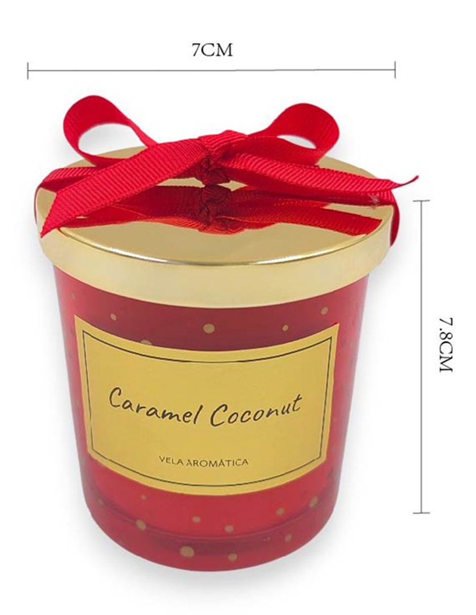 Vela aromática aroma caramelo 7