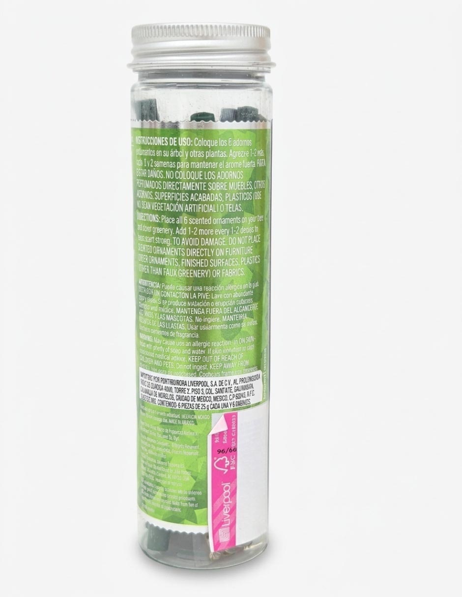 Aromatizante colgante Scentsciles adorno perfumado de aroma pino 2