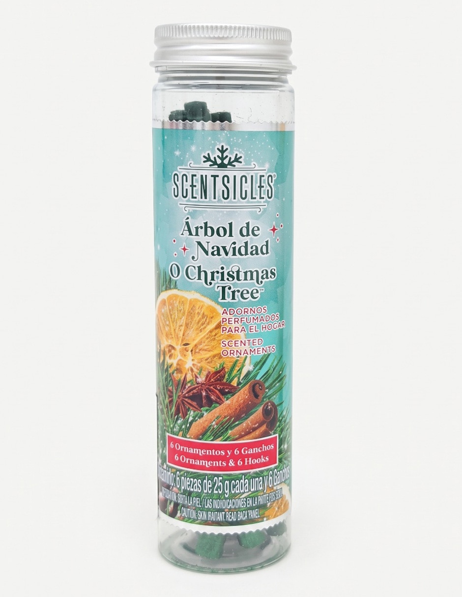 Aromatizante colgante Scentsciles adorno perfumado de aroma pino,cedro y canela Aromatizante colgante Scentsciles adorno perfumado de aroma pino,cedro y canela
