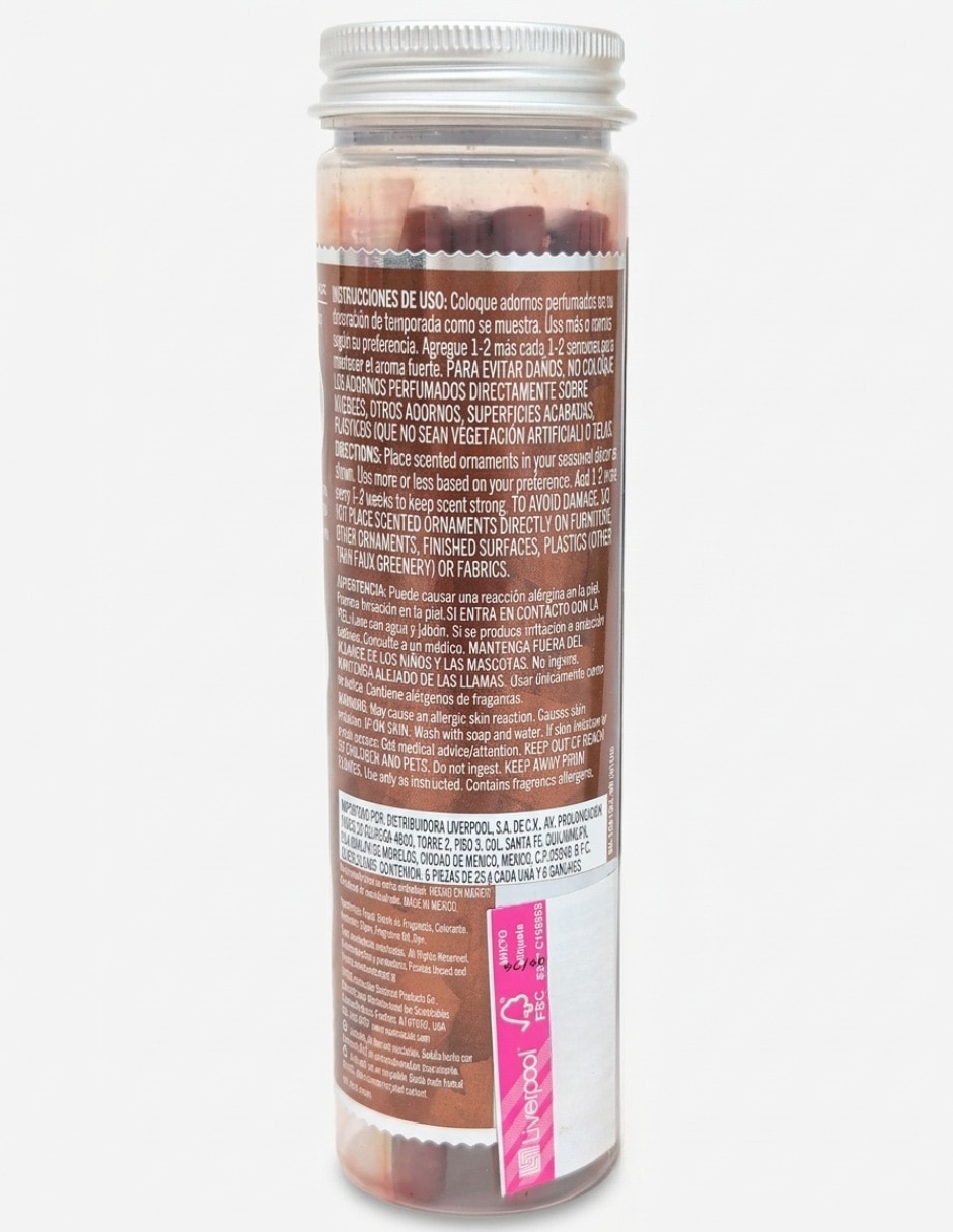 Aromatizante colgante Scentsciles adorno perfumado de aroma canela 2