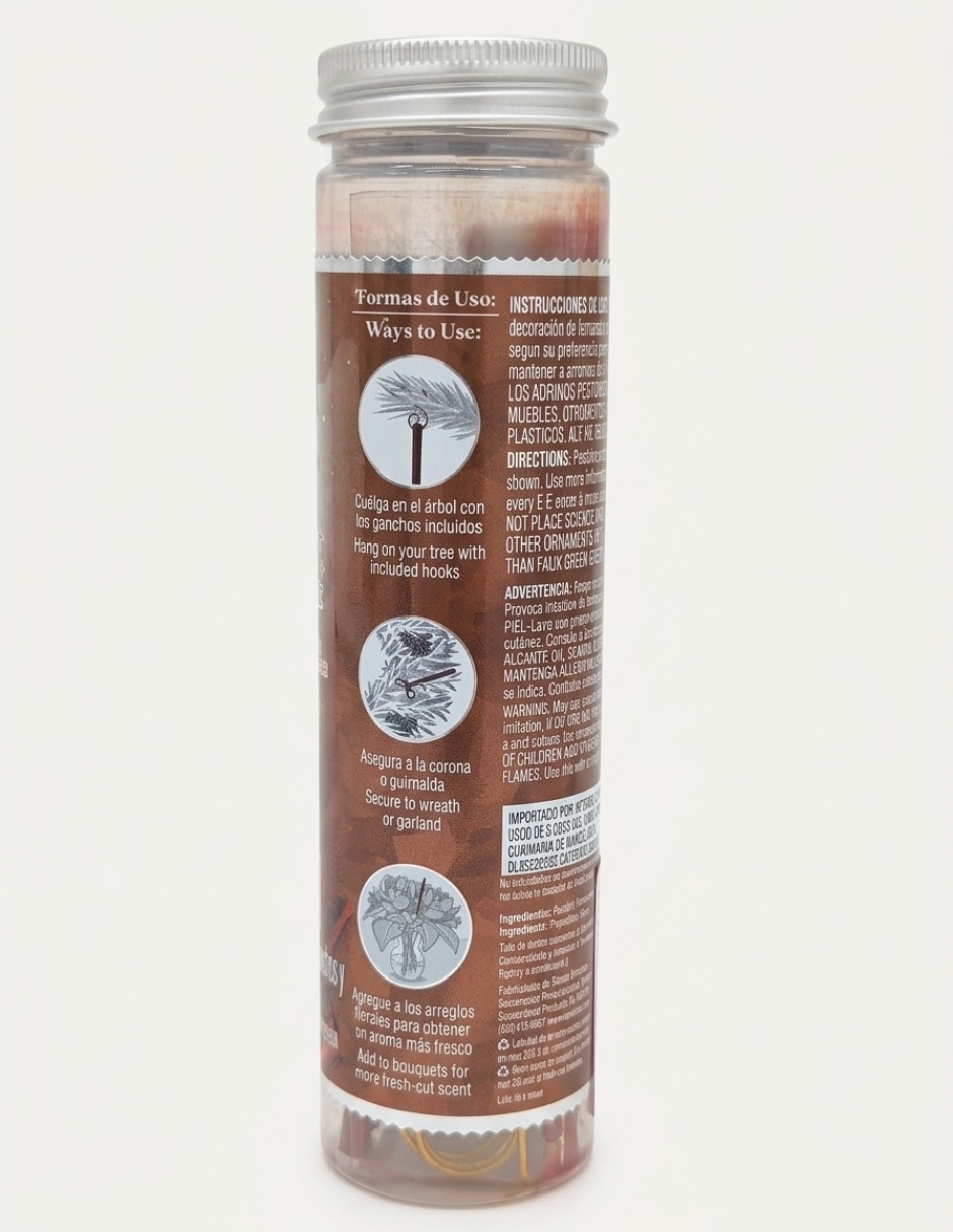 Aromatizante colgante Scentsciles adorno perfumado de aroma canela 3