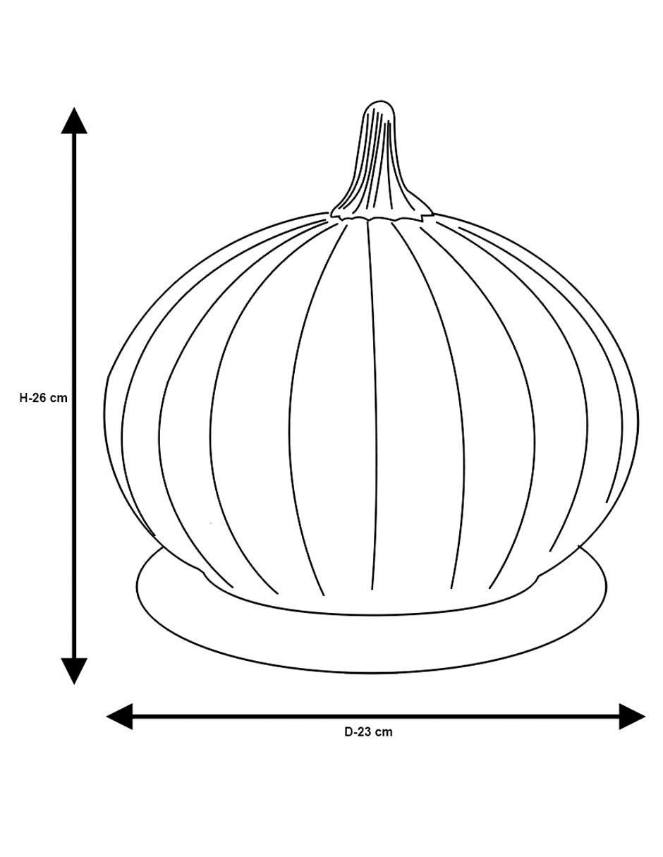 Vela vela con tapa aroma pumpkin spice 8