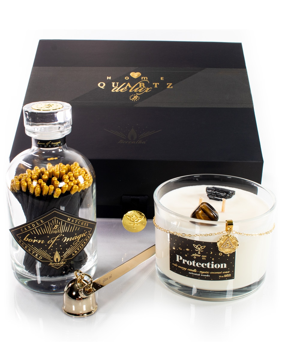 Kit de vela 3 piezas aroma maderas finas Kit de vela 3 piezas aroma maderas finas