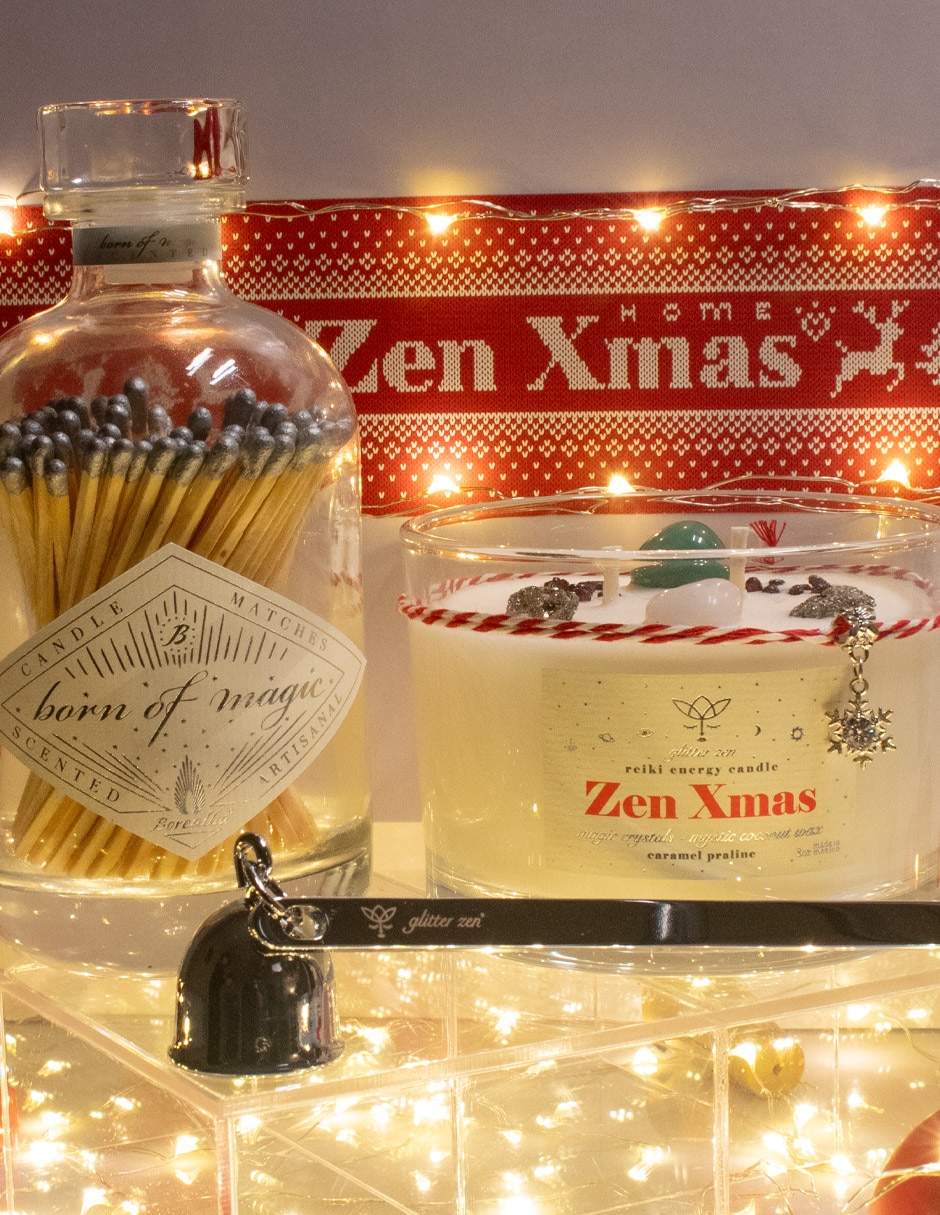 Kit de vela 3 piezas aroma caramelo 3