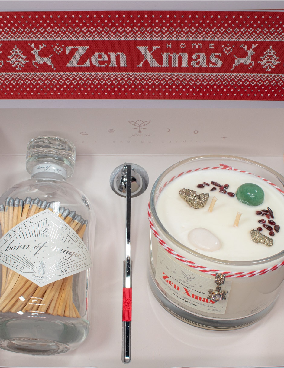 Kit de vela 3 piezas aroma caramelo 8