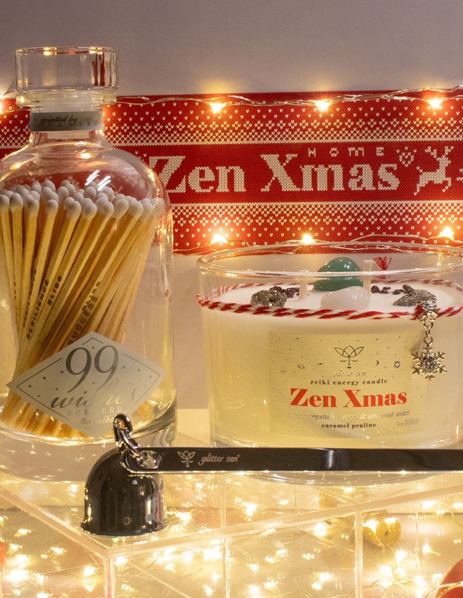 Kit de vela xmas home 16oz 3 piezas aroma caramelo 11
