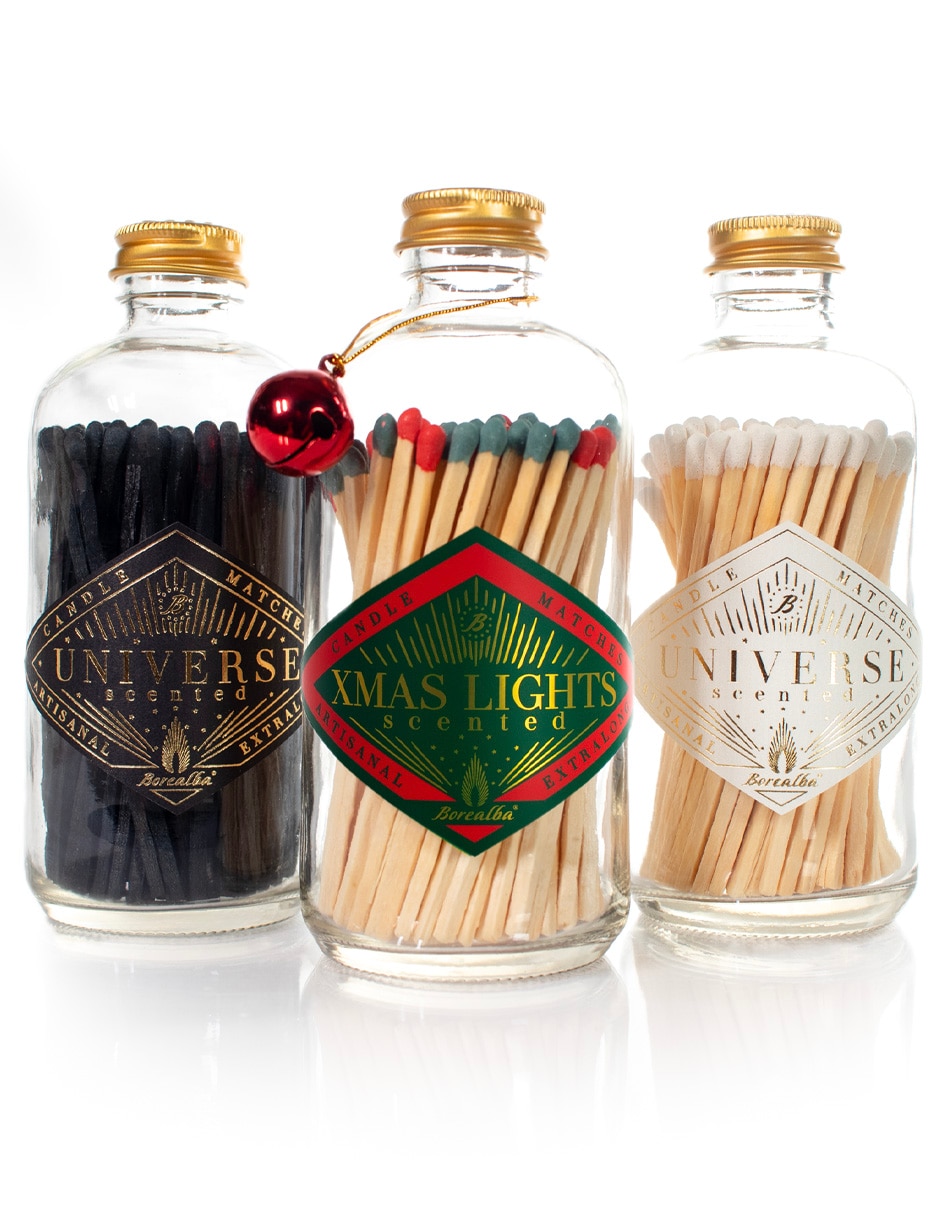 Fósforos para velas 3 PACK XMAS UNIVERSE