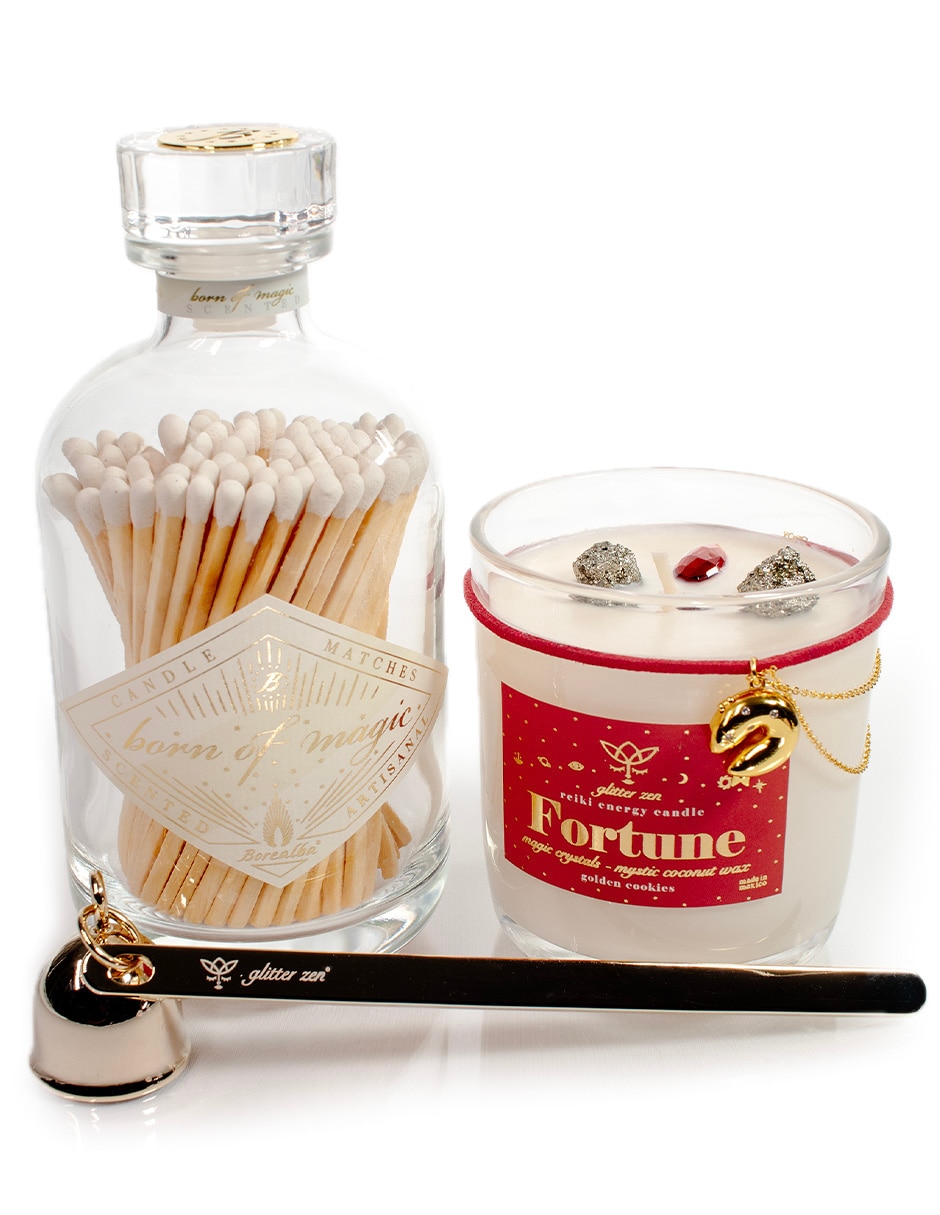 Kit de vela aromática 3 piezas aroma galleta